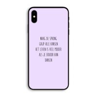 Sprong: iPhone XS Max Biologisch afbreekbaar hoesje