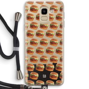 Giants: Samsung Galaxy J6 (2018) Transparant Hoesje met koord