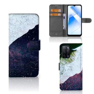 OPPO A16/A16s/A54s | Book Case | Sea in Space