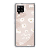 Daydreaming becomes reality: Samsung Galaxy A42 5G Transparant Hoesje
