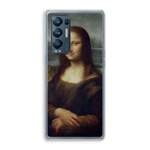 Mona Lisa: Oppo Find X3 Neo Transparant Hoesje