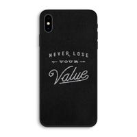 Never lose your value: iPhone XS Max Biologisch afbreekbaar hoesje