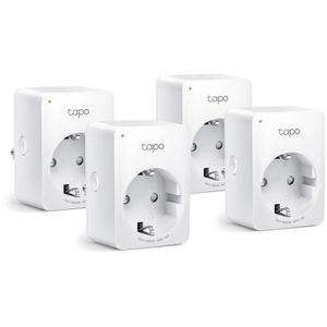 TP-Link Tapo P110 (4-pack) Mini smart wifi-stopcontact schakel stekkerdoos 4 stuks