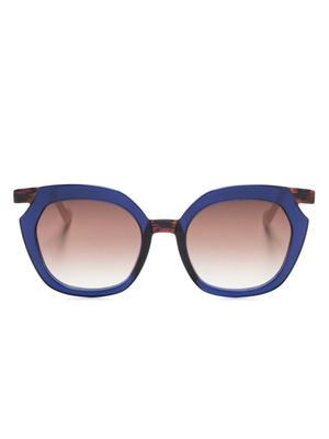 Face À Face lunettes de soleil oversize Ninna 2 - Bleu