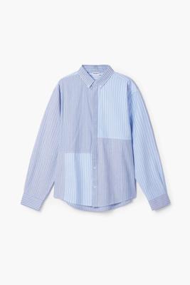 Gestreept overhemd - BLACK - XL