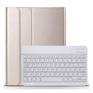 Shop4 - iPad Pro 11 (2021) Toetsenbord Hoes - Bluetooth Keyboard Cover Goud