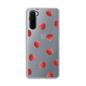 Framboosjes: OnePlus Nord Transparant Hoesje