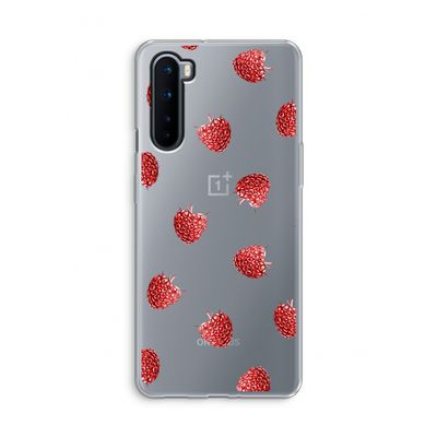 Framboosjes: OnePlus Nord Transparant Hoesje