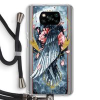 Golden Raven: Xiaomi Poco X3 NFC Transparant Hoesje met koord