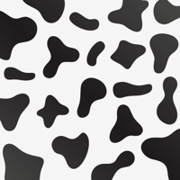 Koeienhuidpatroon Vinyl tapijt met dierenprint