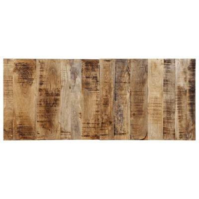 Hoofdbord 120 cm massief ruw mangohout