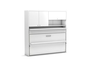 Eenpersoons opklapbed Nitro 90 x 190 cm - Koudschuim matras HR60 - tot 120 KG