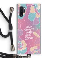 Good stories: Samsung Galaxy Note 10 Plus Transparant Hoesje met koord