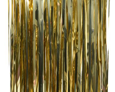 Gordijn pvc l0.10b90h200cm goud - Decoris