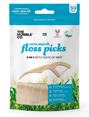 The Humble Co. Floss Pick 2-in-1
