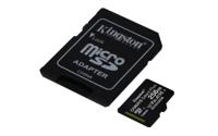 Kingston Technology 256GB micSDXC Canvas Select Plus 100R A1 C10 kaart + ADP - thumbnail