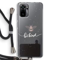 Be(e) kind: Xiaomi Redmi Note 10 Pro Transparant Hoesje met koord Be(e) kind: Xiaomi Redmi Note 10 Pro Transparant Hoesje met koord