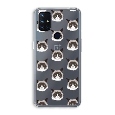 It's a Purrr Case: OnePlus Nord N10 5G Transparant Hoesje