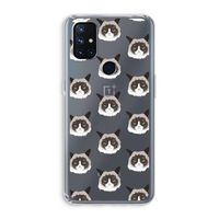 It's a Purrr Case: OnePlus Nord N10 5G Transparant Hoesje