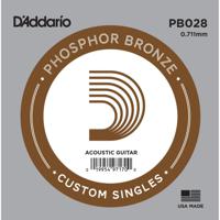 D'Addario PB028 losse snaar voor akoestische westerngitaar - thumbnail