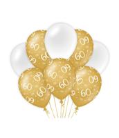 Paperdreams Decoratie ballonnen goud/wit - 60