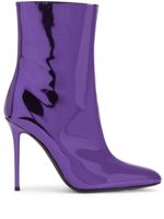 Giuseppe Zanotti bottines Brytta 105 mm à fini verni - Violet