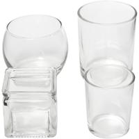 Creativ Company Waxinelicht, h: 5,3-8,4 cm, d 4,5-7,3 cm, inhoud kan variëren , 72 stuk/ 1 doos