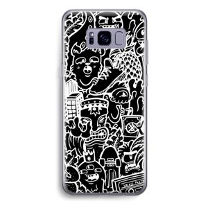 Vexx Black Mixtape: Samsung Galaxy S8 Plus Transparant Hoesje
