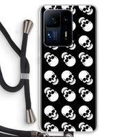 Musketon Skulls: Xiaomi Mi Mix 4 Transparant Hoesje met koord