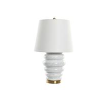 Bureaulamp Home ESPRIT Wit Gouden 50 W 220 V