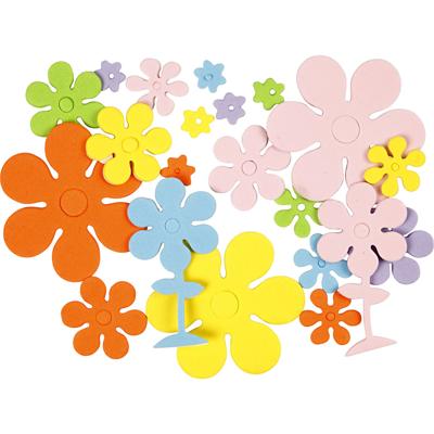 Creativ Company Foamvormen bloemen, 100st.