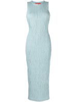 Eckhaus Latta robe Sliced à coupe mi-longue - Bleu