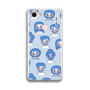 Gezichtjes: Google Pixel 3 Transparant Hoesje