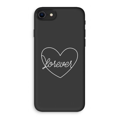 Forever heart pastel: iPhone SE 2020 Biologisch afbreekbaar hoesje