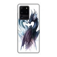 Yin Yang Dragons: Volledig geprint Samsung Galaxy S20 Ultra Hoesje
