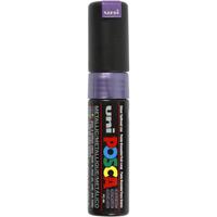 Uni-Posca Posca marker, afm pc-8k, lijndikte 8 mm, breed, metallic violet, 1 stuk