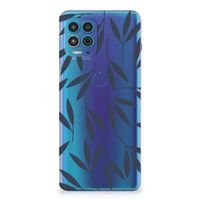 Motorola Moto G100 TPU Case Leaves Blue