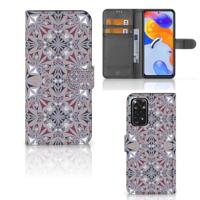 Xiaomi Redmi Note 11 Pro 5G/4G | Bookcase | Flower Tiles