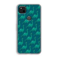 Diplodocus: Google Pixel 4a Transparant Hoesje Diplodocus: Google Pixel 4a Transparant Hoesje