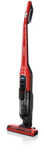 Bosch Serie 6 BCH86PET1 steelstofzuiger & elektrische bezem Zakloos Chroom, Rood 0,9 l