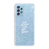 Good stories: Samsung Galaxy A73 Transparant Hoesje Good stories: Samsung Galaxy A73 Transparant Hoesje