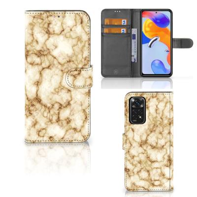 Xiaomi Redmi Note 11 Pro 5G/4G | Bookcase | Marmer Goud
