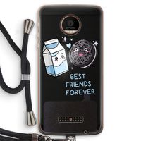 Best Friend Forever: Motorola Moto Z Force Transparant Hoesje met koord