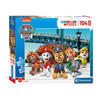 Clementoni maxi puzzel paw patrol, 104st.