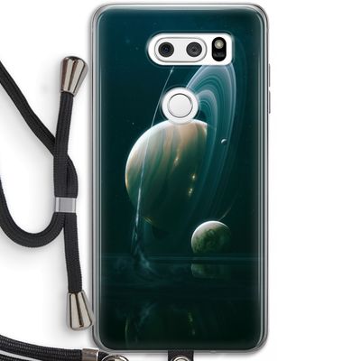 Mercurius: LG V30 Transparant Hoesje met koord