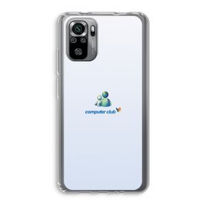 MSN: Xiaomi Redmi Note 10S Transparant Hoesje