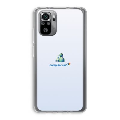 MSN: Xiaomi Redmi Note 10S Transparant Hoesje