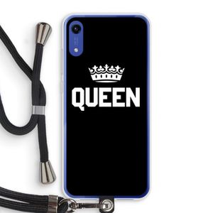 Queen zwart: Honor Play 8A Transparant Hoesje met koord