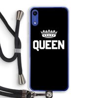Queen zwart: Honor Play 8A Transparant Hoesje met koord