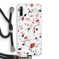 Terrazzo N°12: Huawei P Smart Pro Transparant Hoesje met koord